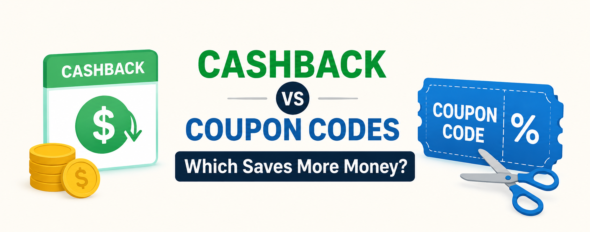 Cashback vs Coupon Codes Which Saves More Money