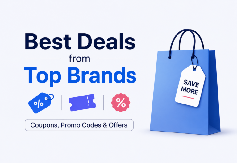 Best Deals from Top Brands: Coupons, Promo Codes & Offers