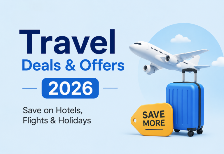 Travel Deals & Offers 2026: Save on Hotels, Flights & Holidays